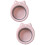 2Pièces Lavabos Pliables Rose Pour Bébé Voyage 7