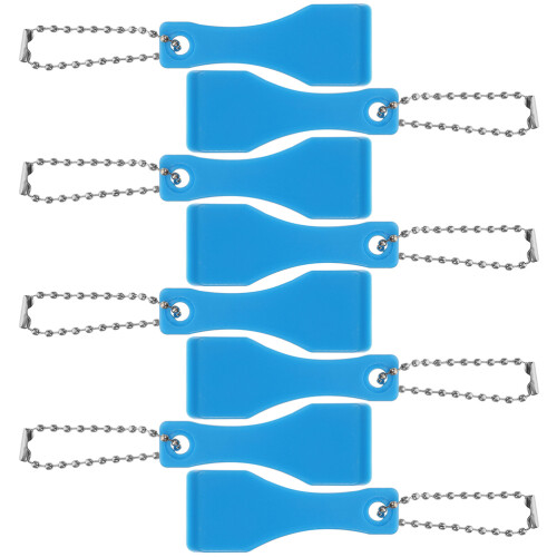 60Pcs Blue Durable Plastic Scratcher for Scratch Off