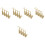 20Pièces Modèles Saxophone Plastique Pour Décoration DIY 5
