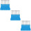 60Pcs Blue Durable Plastic Scratcher for Scratch Off 10