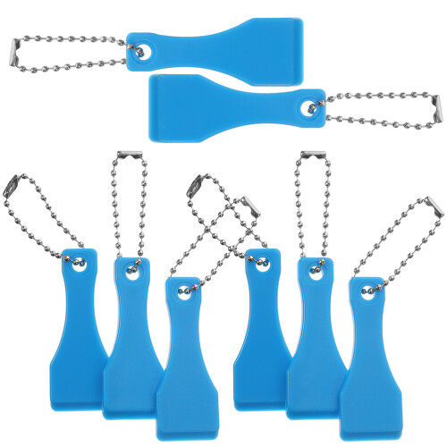 60Pcs Blue Durable Plastic Scratcher for Scratch Off 1
