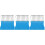 60Pcs Blue Durable Plastic Scratcher for Scratch Off 5