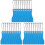 60Pcs Blue Durable Plastic Scratcher for Scratch Off 4