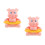 2Pièces Thermomètre Bain Jouet Rose Pour Bébé Usage Multiples 4