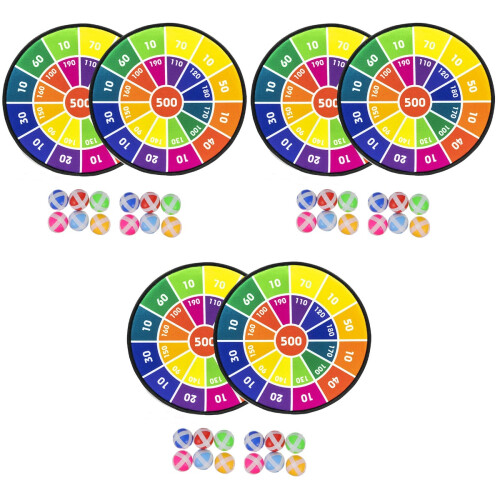 6Ensembles Jeu De Fléchettes Éducatif Couleurs Assorties 2