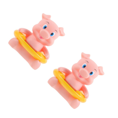2Pièces Thermomètre Bain Jouet Rose Pour Bébé Usage Multiples 2