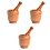 3Pièces Mortier Pilon Bois Ergonomique, Cuisine Moderne 3