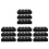12Pièces Support Boissons Emportées 8 Noir Sécurisé Résistant 3