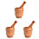3Pièces Mortier Pilon Bois Ergonomique, Cuisine Moderne 2
