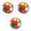 3Pièces Ballons PVC Élastiques Et Gonflables Pour Enfants Multicolores 3