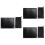 3Pièces Couverture Anti- Durable Pour Barbecue Camping 6