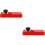 2Pièces Outil Rabot Rouge Ergonomique Pour Bois 6