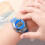 2Pièces Étanches Sportives Enfants Chronomètre LED 4