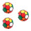 3Pièces Ballons PVC Élastiques Et Gonflables Pour Enfants Multicolores 7