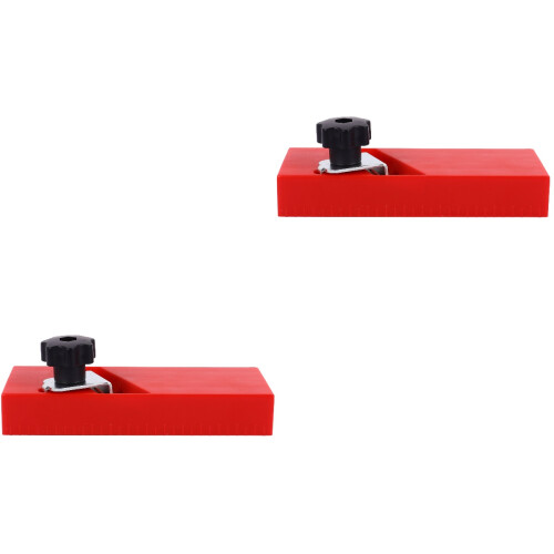 2Pièces Outil Rabot Rouge Ergonomique Pour Bois 2