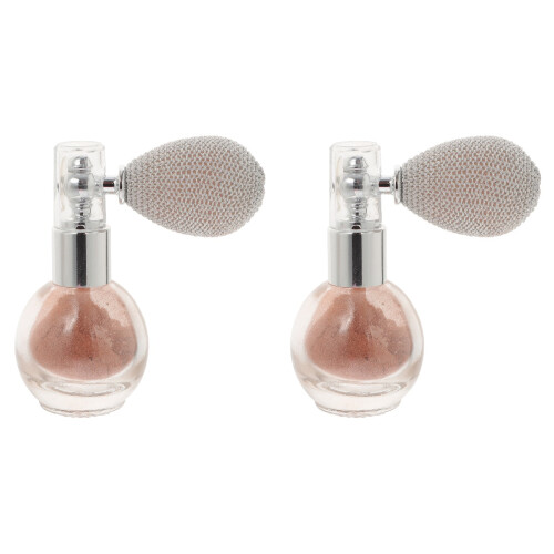 2Pièces Spray Corporel Transparent Poudre Scintillante Multiusage 1