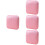 4Pièces Accessoire Rose Cuir Synthétique Poignet 8