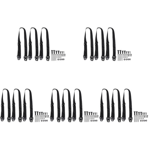 15Pièces Fixations TV Solides Sangles Réglables Protection 1