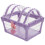 4Pièces Petits Coffres Au Violet Pour Jouets Bijoux 2