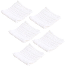 10Pièces Serviette Bébé Douce Coton 12 Couches Multifonction Blanche
