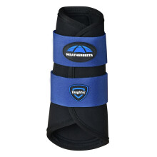 (28cm x 32cm, Black/Cobalt) Weatherbeeta Tough Tec Prime Horse Brushing Boots