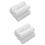 10Pièces Serviette Bébé Douce Coton 12 Couches Multifonction Blanche 7