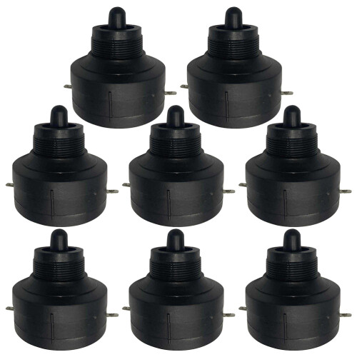 16Pièces Tweeter Compact Auto Noir Pour Audio