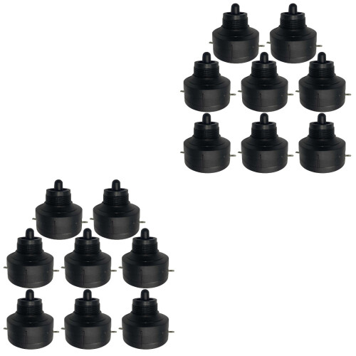 16Pièces Tweeter Compact Auto Noir Pour Audio 2