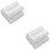 10Pièces Serviette Bébé Douce Coton 12 Couches Multifonction Blanche 6