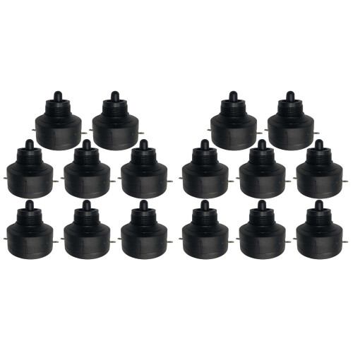 16Pièces Tweeter Compact Auto Noir Pour Audio 1