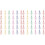 60Pièces Clips Créatifs Ampoule Multicolores Pour Marquage Et Notes 2
