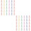 60Pièces Clips Créatifs Ampoule Multicolores Pour Marquage Et Notes 6