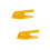 2Pcs Plastic Dumpling Presser Wrapping Tool Kitchen Device 8