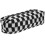 2Pcs Lightweight Black Pencil Case Durable Handheld Stationery Pouch 2
