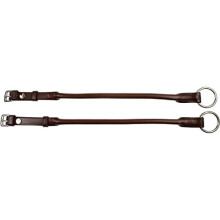 (One Size, Brown) Collegiate Leather Cheltenham Gag Cheek Pieces IV