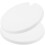 4Pcs White Round Ceramic Cup Lid for Coffee Tea Cups 1