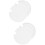4Pcs White Round Ceramic Cup Lid for Coffee Tea Cups 9