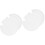 4Pcs White Round Ceramic Cup Lid for Coffee Tea Cups 6