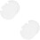 4Pcs White Round Ceramic Cup Lid for Coffee Tea Cups 8