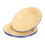 24Pcs Yellow Enamel Plates Multipurpose Fruit Pastry Serving Dish 1