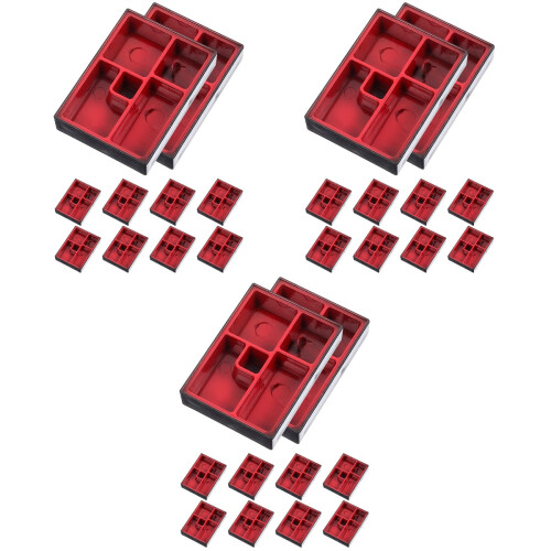 30Pièces Mini Assiettes Décoratives Maison Miniature Colorées Durable 2
