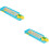 2Ensembles Lot Mini Bowling De Table Coloré Jouet Pour Enfants 6