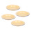 24Pcs Yellow Enamel Plates Multipurpose Fruit Pastry Serving Dish 2