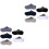 10Paires Basses Élastiques Multicolores 3