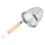 2Pcs Silver Kitchen Strainer Basket Stainless Steel Mesh with Handle 1