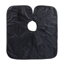 3Pcs Black Hairdressing Cape Durable Waterproof Salon Barbers Cape