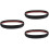 3Pièces Bords De Sol Autocollants En PVC Noir Usage 6