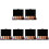 6Pièces Palette Correcteurs 15 Teintes Sourcils Résistant Sueur 2