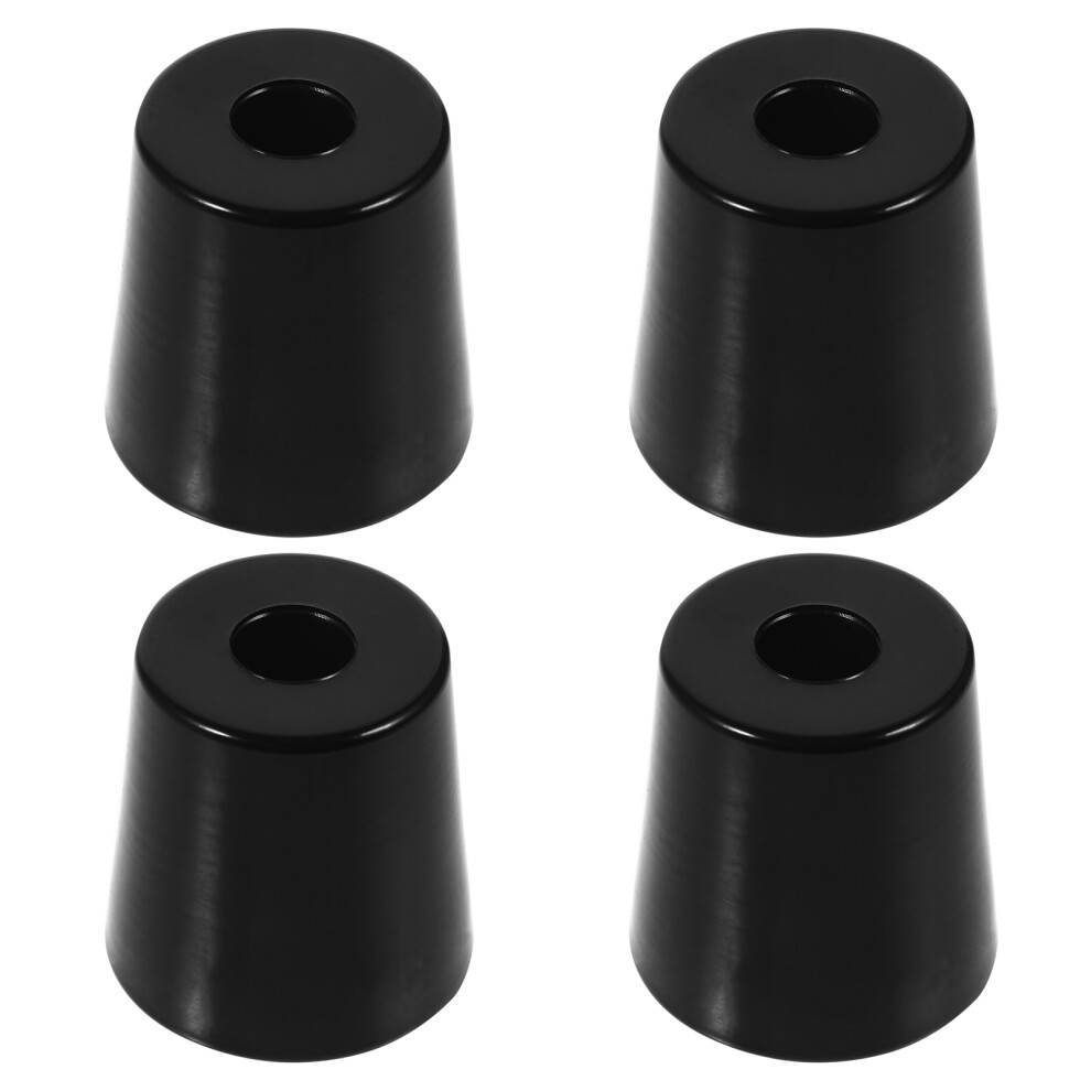 12Pcs Automotive Bumpers Trailer Ramp Door Stop For Truck Gates Black 062434531741