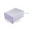 4Pcs Thickened Purple Plastic Drawer Style Shoe Storage Boxes 4
